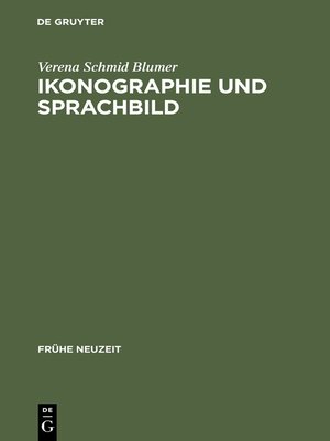 cover image of Ikonographie und Sprachbild